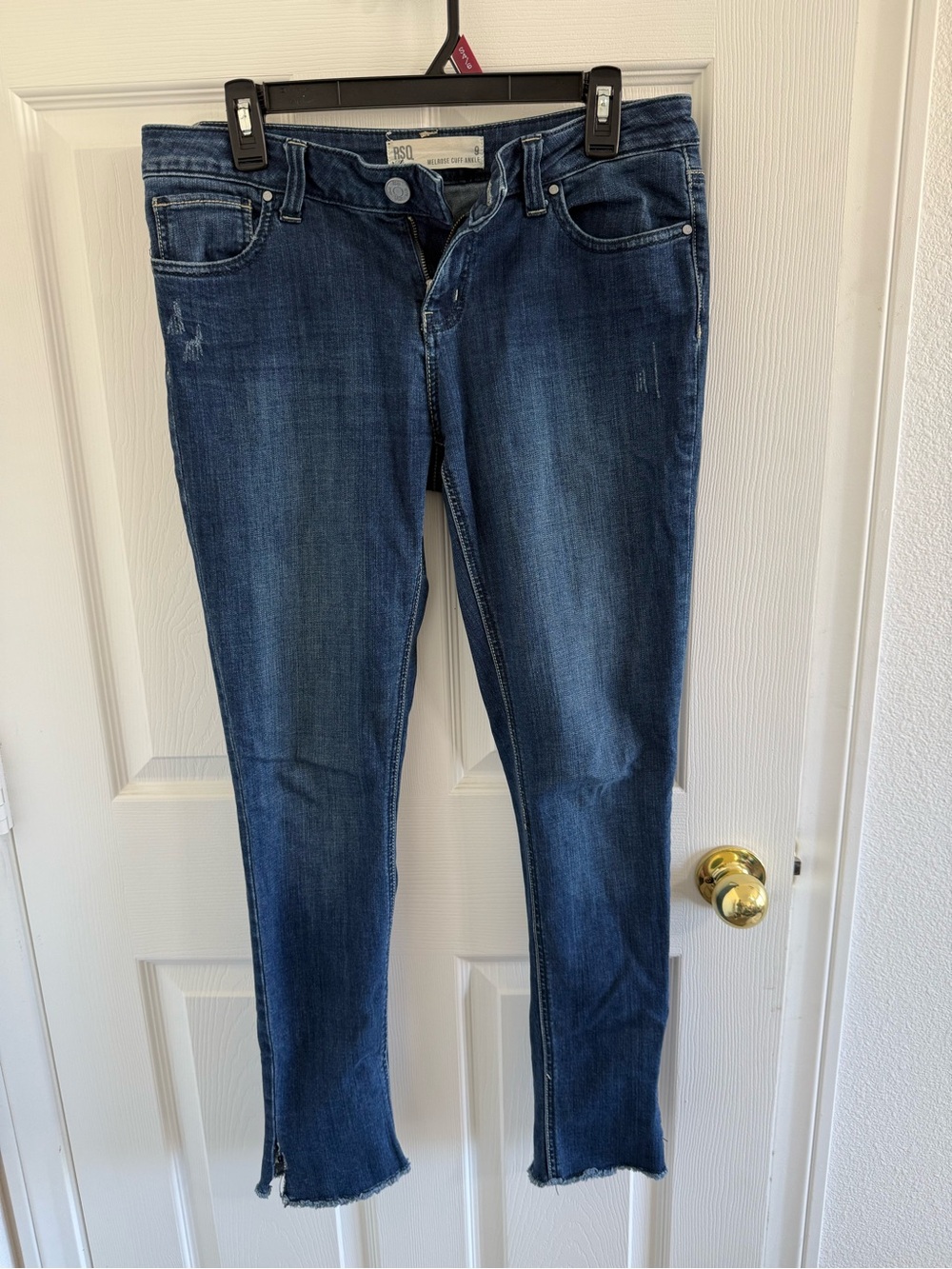 RSQ Slim Cropped Women's Jeans in Dark Blue by